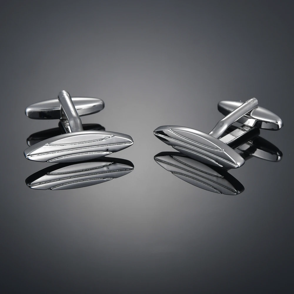 

Мужская французская рубашка с длинным рукавом и запонками