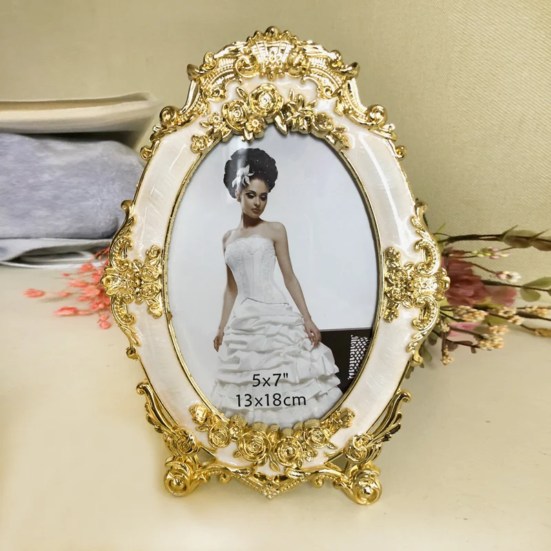 Европейский Стиль Круглый 7 дюймов/10 дюймов стол Декор фото рамка креативная