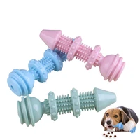 pet toys dog chew toy for aggressive chewers treat dispensing rubber teeth cleaning toys pets puppy toothbrushes brushing stick