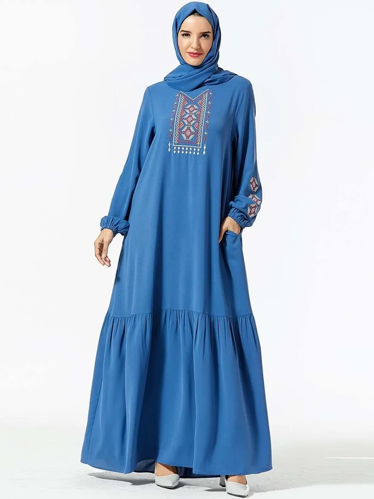 Мусульманская Мода Abaya Petite Fille платье женские мусульманские платья Дубай кафтан
