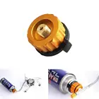 Адаптер горелки для кемпинга, печи, резервуар-преобразователь, цилиндрическая печь, разъем адаптер картриджа с автоматическим выключением