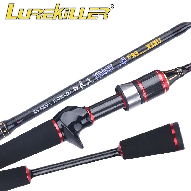 Удилище для форели Lurekiller с двойными наконечниками UL/L 50t из высокоуглеродистого