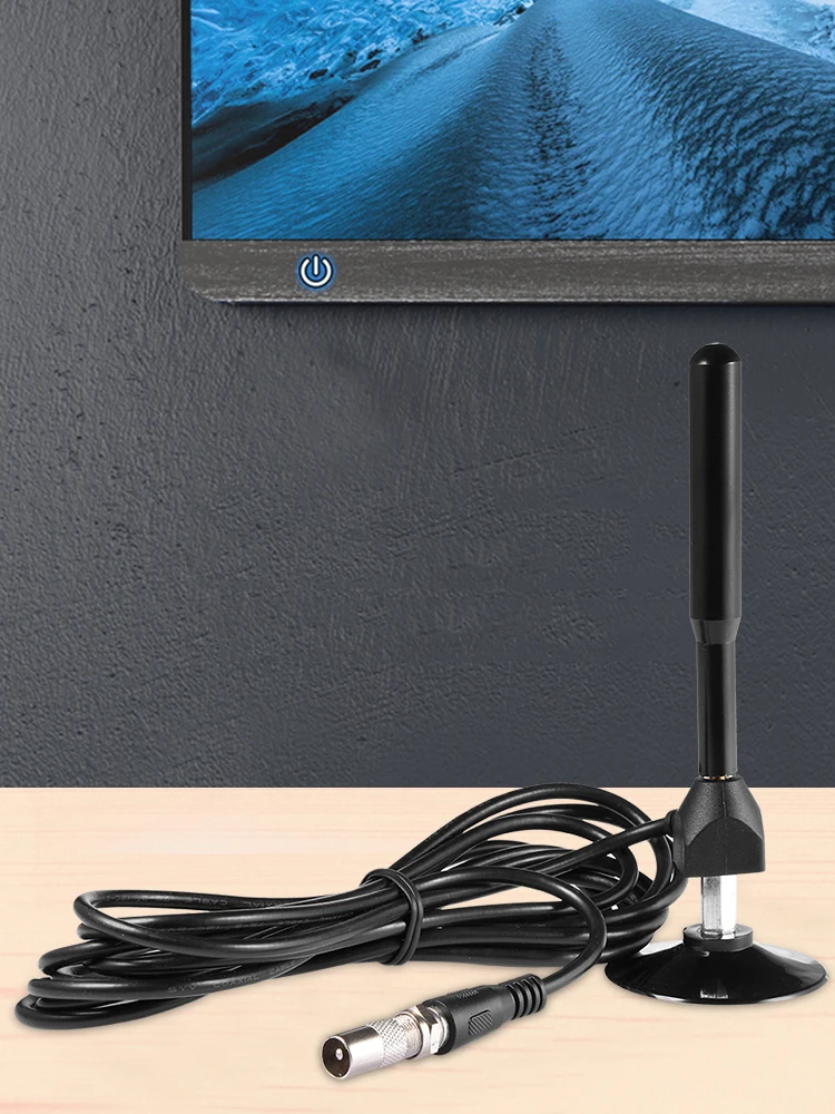 

4K Digital HDTV Aerial Indoor Amplified Antenna 1180 Miles Range With HD1080P DVB-T2 Freeview TV For Life Local Channels Broadca