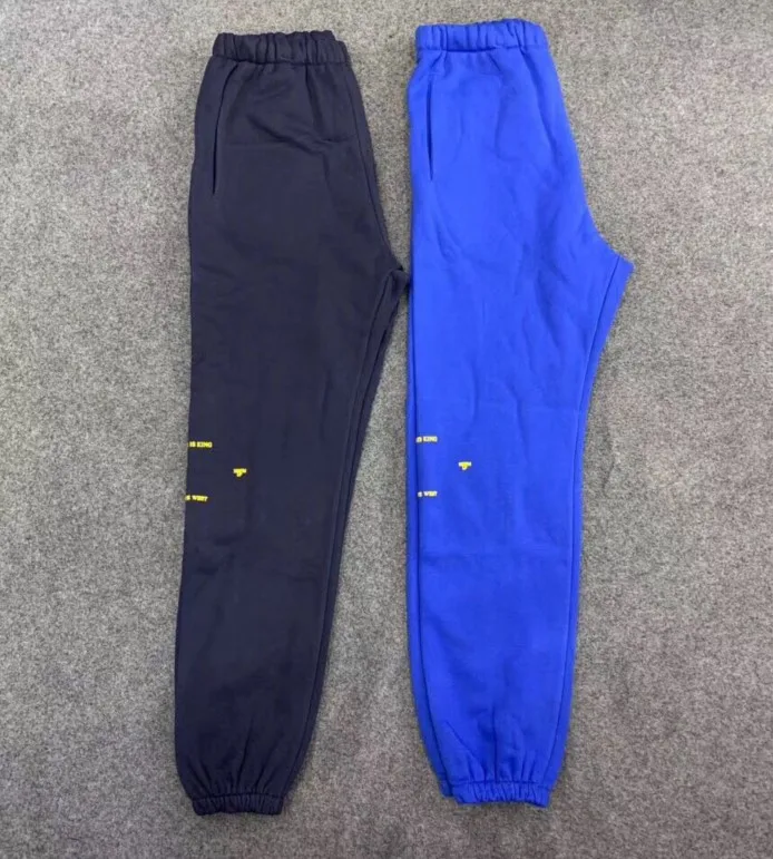 Эксклюзивные спортивные брюки хип-хоп Канье Вест Иисус Кинг LA уличная одежда