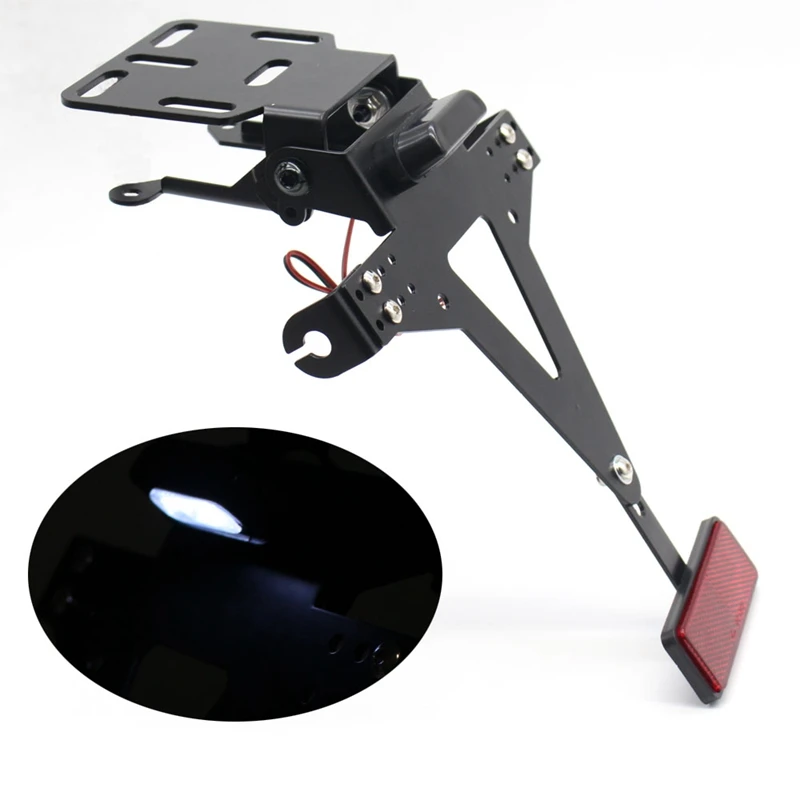 Мотоцикл Регулируемый угол номерной знак рамки держатель кронштейн для Yamaha Yzf R1 R3