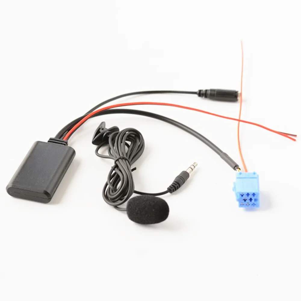 Аудио Aux модуль ресивер для Blaupunkt 8Pin Mini ISO CD Changer Port Audio In Bluetooth VW AUDI SEAT SKODA SMART Becker VDO |