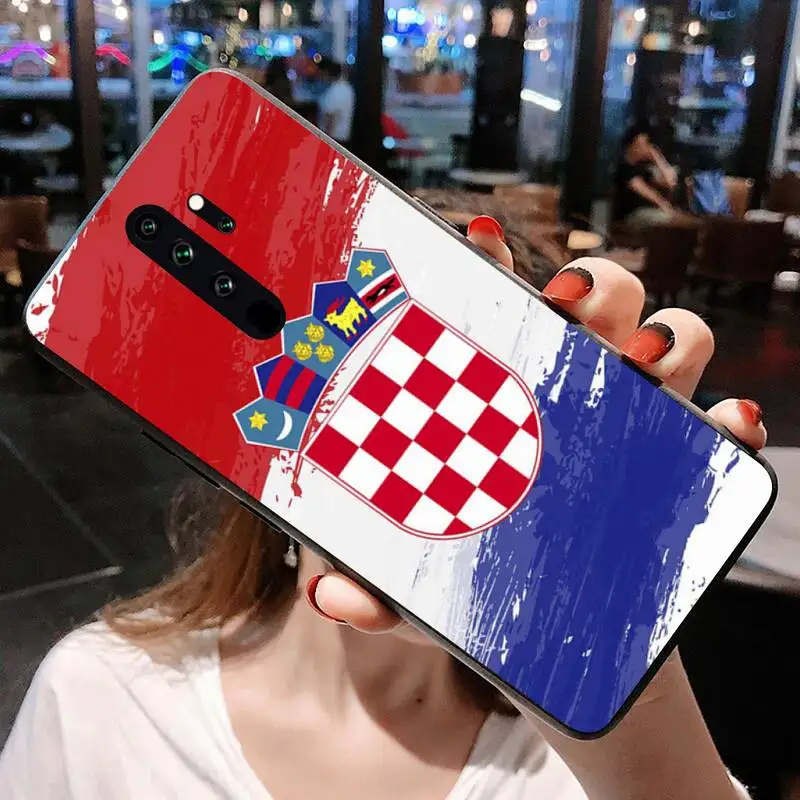 Наклейка с флагом Хорватии для Redmi Note 9 8 8T 8A 7 6 6A Go Pro Max K20 K30 | Мобильные телефоны и