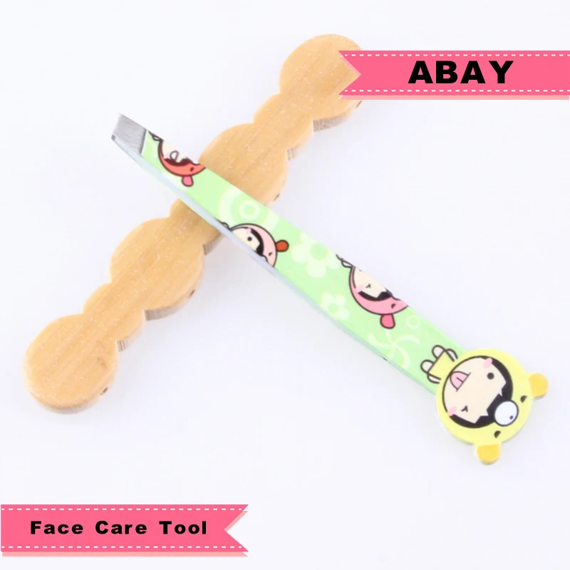 Инструмент для ухода за лицом из нержавеющей стали зажим бровей наклонный рот