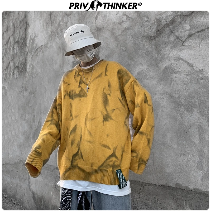 Privathinker Мужская Уличная одежда с круглым вырезом хип-хоп свитера мужские s 2020