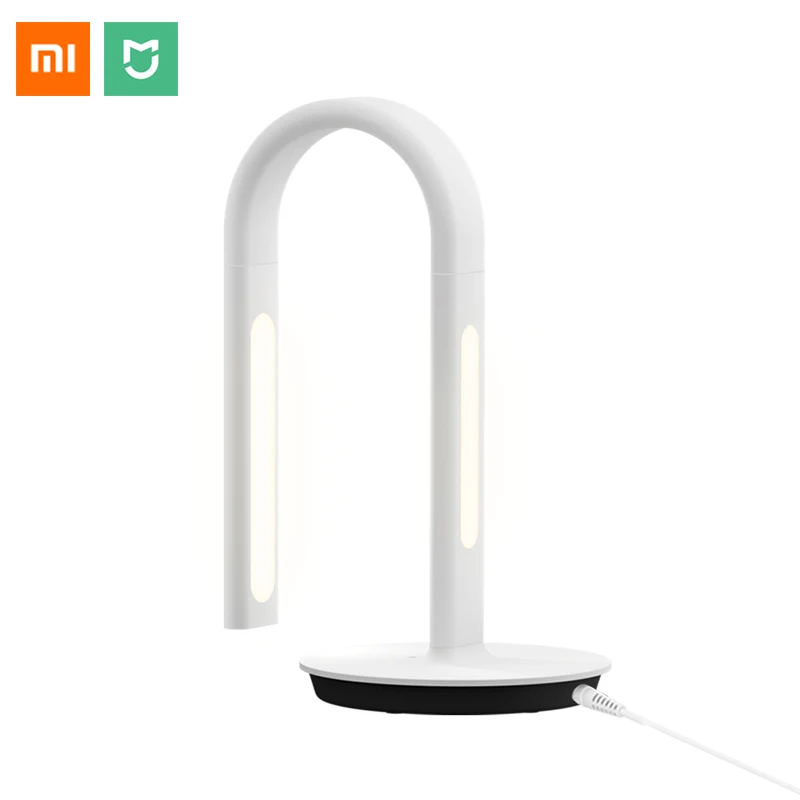 Оригинальный Xiaomi Mijia умный светодиодный настольный светильник Philips двойной