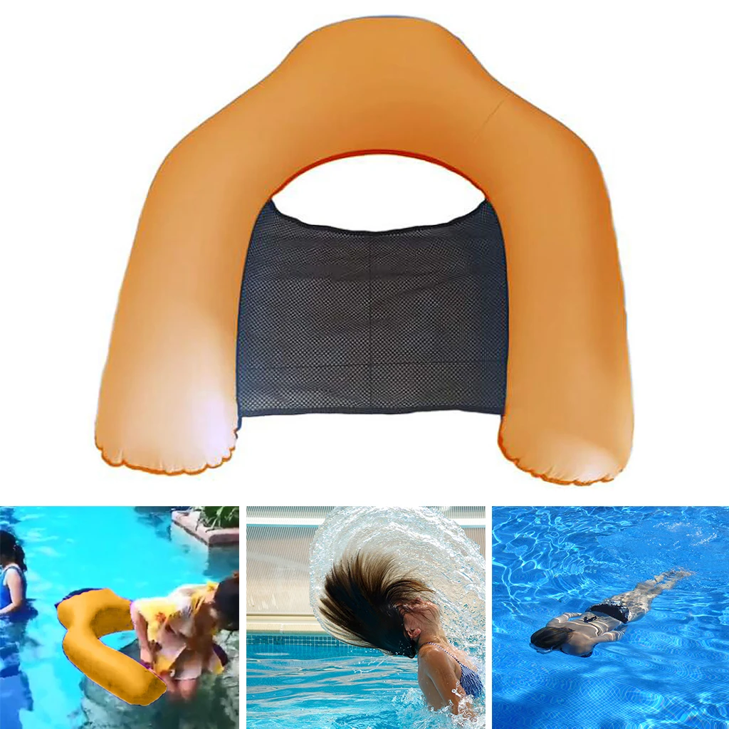 

Water Hammock Beach Pool Float Chair Lounger Lounge Saddle Air Bed Sofa Mat Summer Water Inflatable Seat Drifting Buoyancy Float