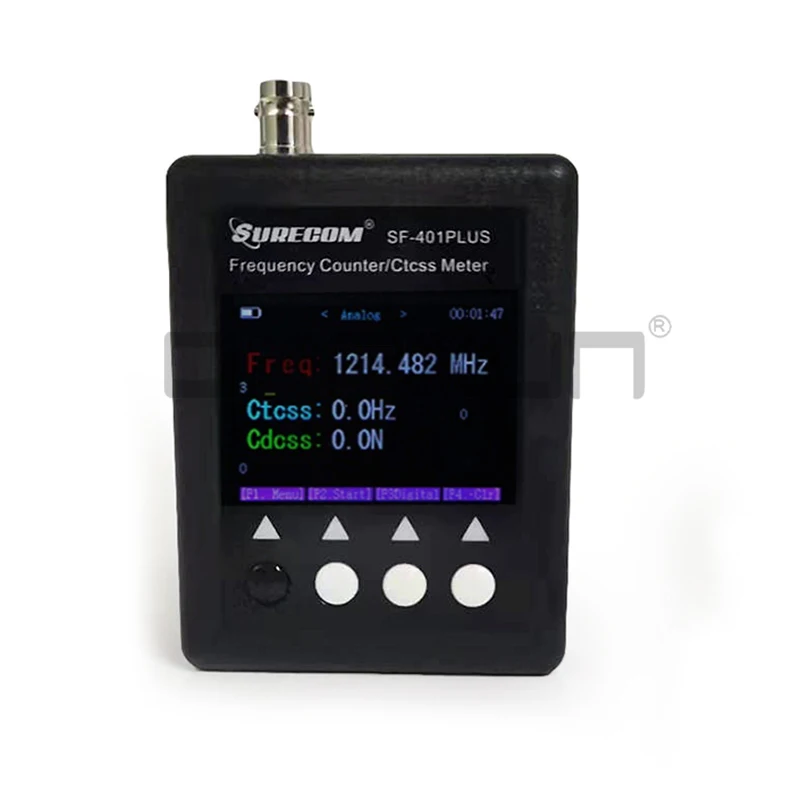 

Цифровой радиоиспытатель SURECOM SF401 PLUS, 27-3000 МГц, тестер частоты SF 401 Plus с декодером CTCCSS/DCS для раций