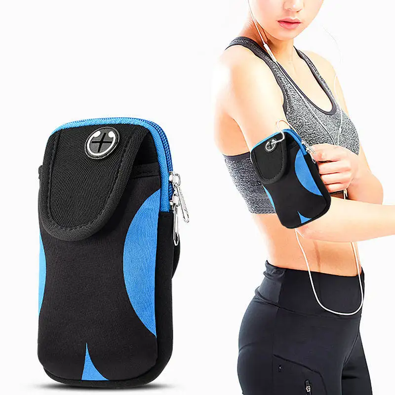 

Bag For Phone On Hand Sports Running Armband Bag Case Cover Armbands Universal Mobile Phone Bags Holder Outdoor Sport Arm Pouch