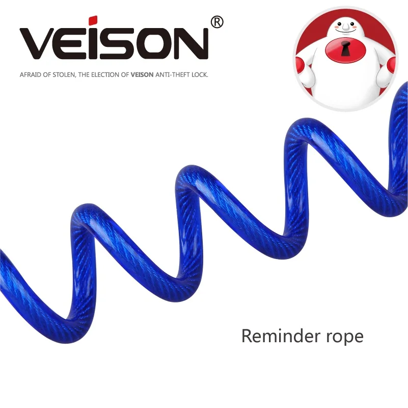 VEISON 150 см мотоцикл сигнализация с Механизмом Блокировки дискового тормоза