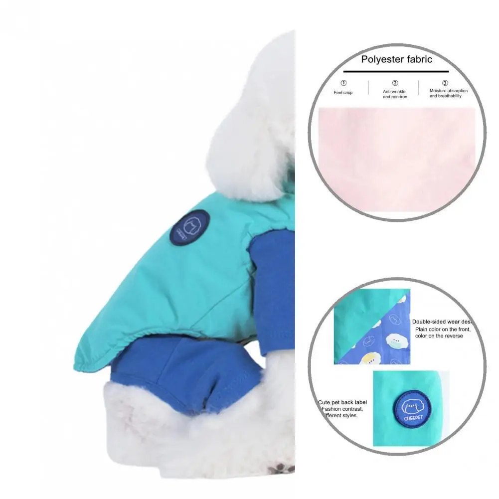 

Dress-up Lightweight Thickened Pet Dogs Vest Coat Costume for Winter