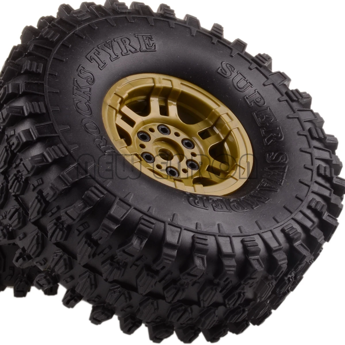Новинка ENRON 1 шт. 9 дюйма ступица обода колеса и 120 мм супер шины Swamper для Rock Crawler RC 1:10