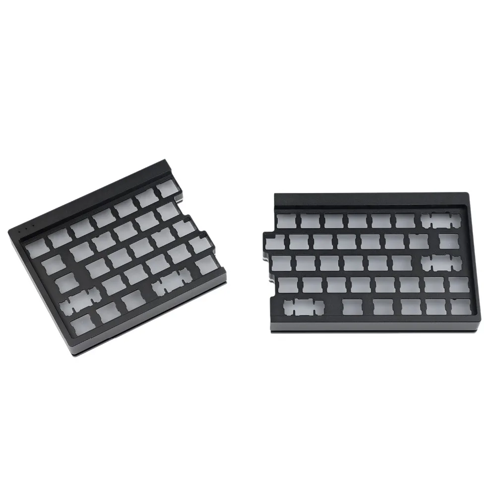 YMDK split 64 SP64 CNC Алюминиевый Чехол-пластина Горячая розетка Горячая замена PCB Underglow RGB Полностью программируемый DIY Kit