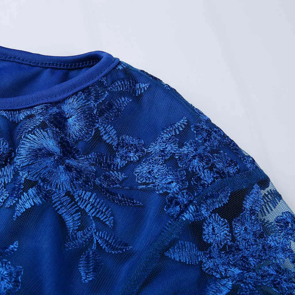 Женское кружевное элегантное платье модное для матери невесты до колена размера