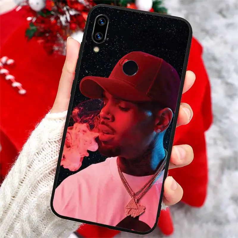 

Chris Brown Rap Hot singer fashion Phone Case For Xiaomi Redmi note 7 8 9 t k30 max3 9 s 10 pro lite
