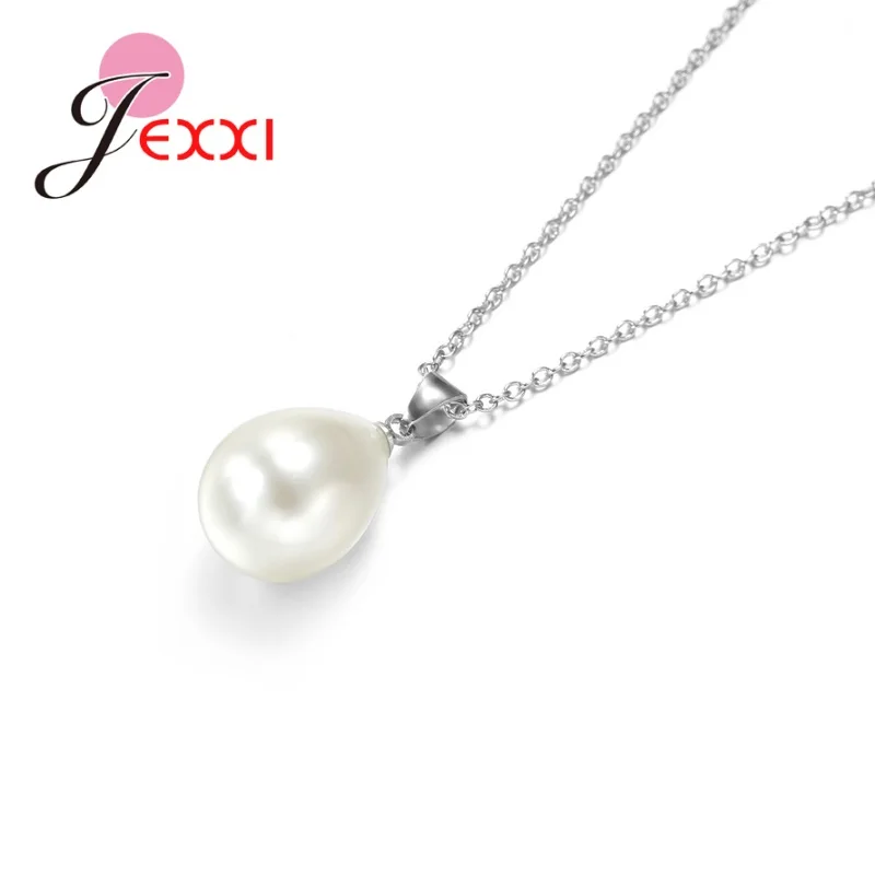 Новейшие Модные Ювелирные наборы для женщин и девушек из стерлингового серебра