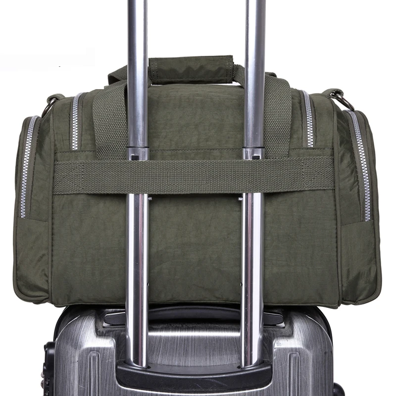 TEGAOTE Men's Travel Bag Zipper Luggage Travel Duffle Bag 2021 Latest Style Large Capacity Male Female Portable Gril Travel Tote