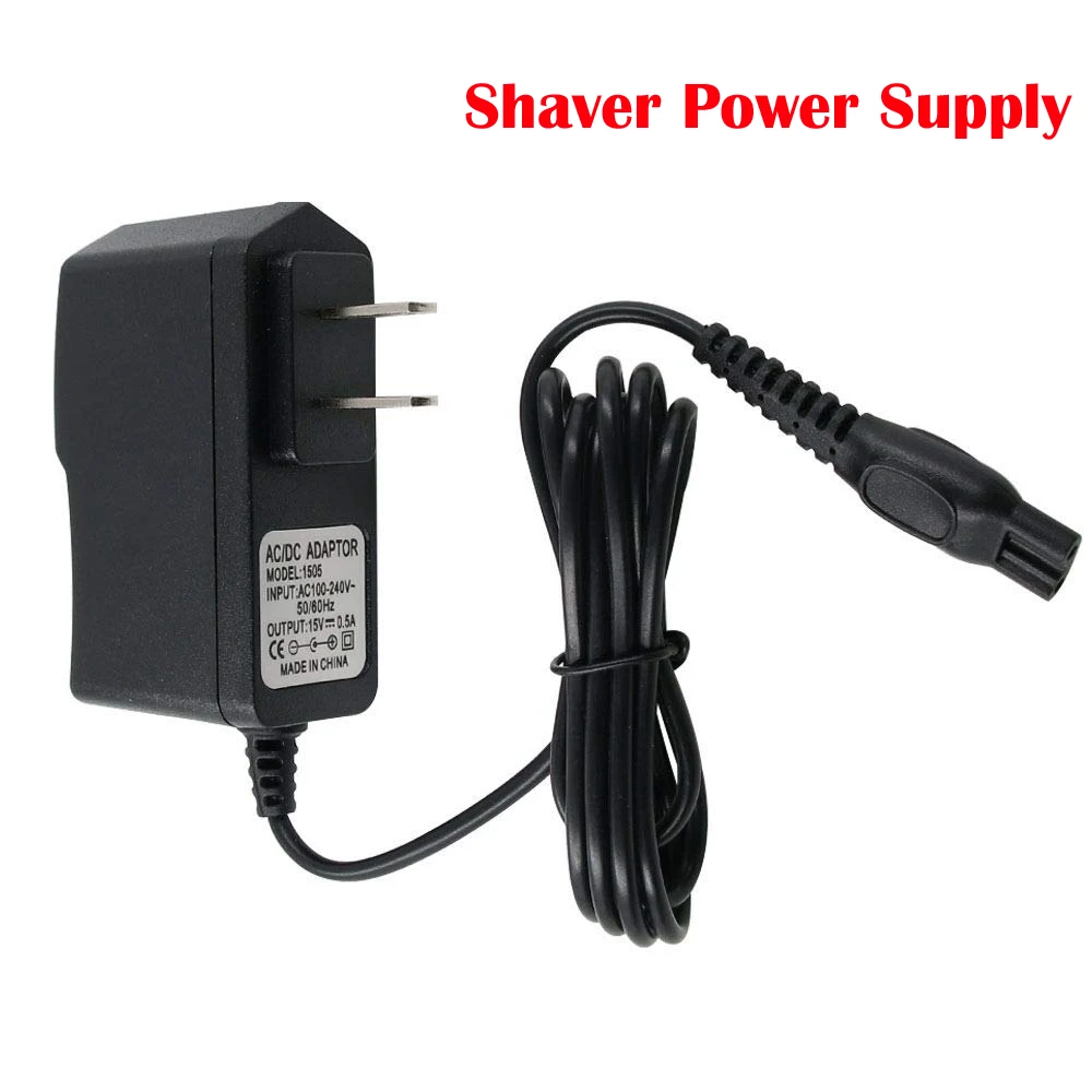 1PC 15V 0.36A/360mA/5.4W 2-Prong US Plug AC Power Adapter Shaver Charger for Electric PHILIPS HQ8505 HS8020 HQ8875 S20 | Обустройство