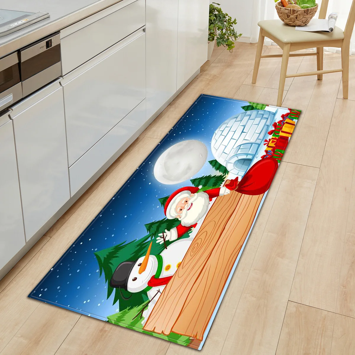 

Christmas Tree Colourful Fruit Floor Mat Carpet Kitchen Mat Doormat Christmas Decorations For Home Xmas Home Decor Door Mat