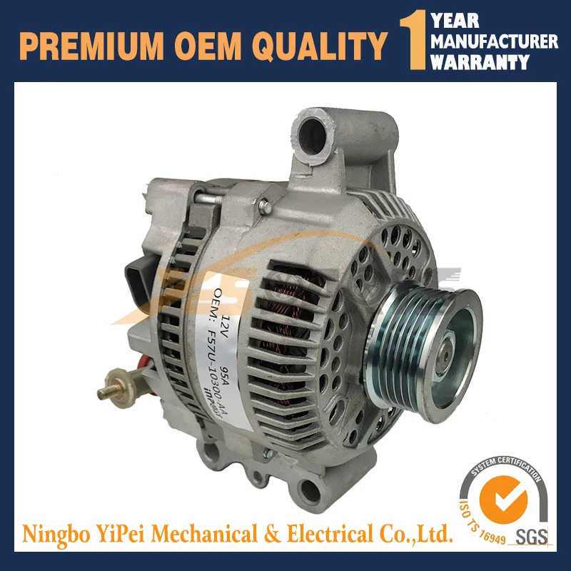 12V 95A F67U-BA F7CU-10300-AB Новый генератор переменного тока для Ford Mazda |