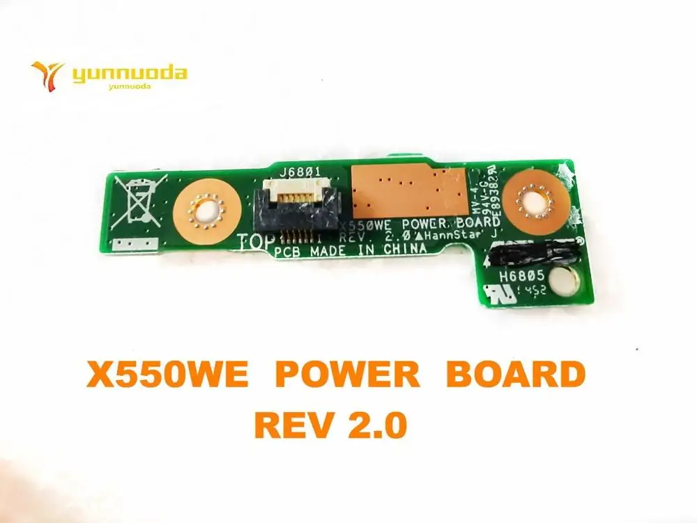 

Оригинал для ASUS X550WE плата питания REV 2,0 протестирована хорошая бесплатная доставка