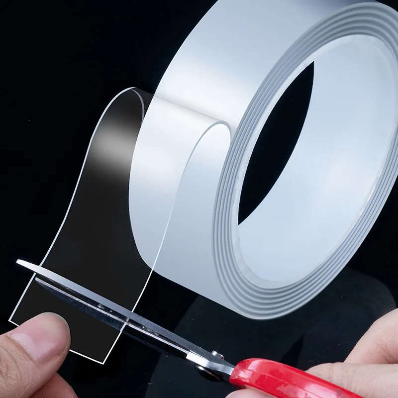 

1/2/3/5m Multifunction Nano Tape Transparent Double Sided Tape New Reusable Strong Gel Sticker Waterproof Adhesive Tape