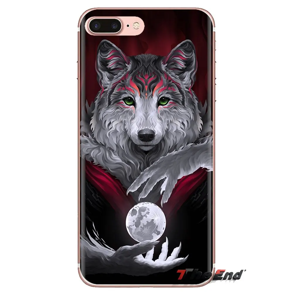 Прозрачный чехол из ТПУ hHowl волка под луной для Samsung Galaxy J1 J2 J3 J4 J5 J6 J7 J8 плюс 2018 Prime 2015