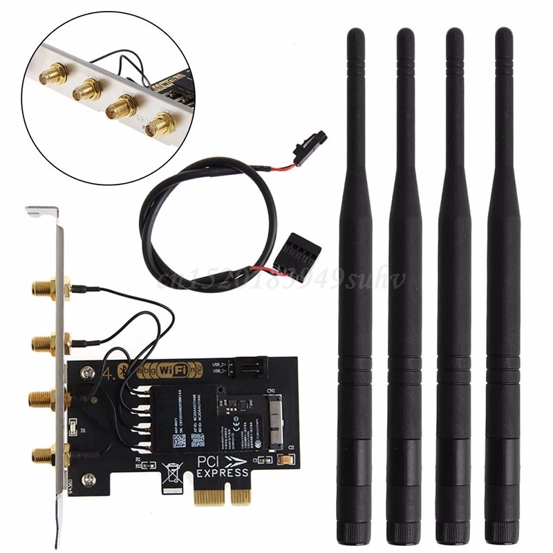 Открытый смарт ноутбук BCM94331CD двухдиапазонный 450 м беспроводной + BT4.0 PCI E WLAN