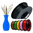 Нить PLA для 3D-принтера сделай сам, 1,75 мм, 1 кгрулон, разноцветная ручка для 3d-печати, пластиковая проволока, резиновые расходные материалы, образец 100 г