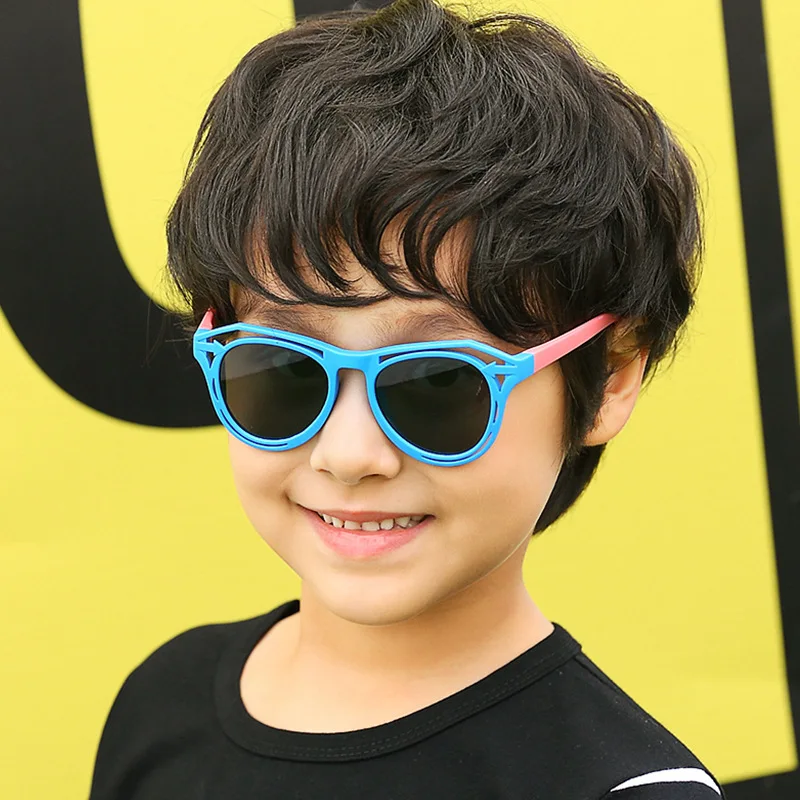 Детские поляризованные солнцезащитные очки тренд классические модные новые
