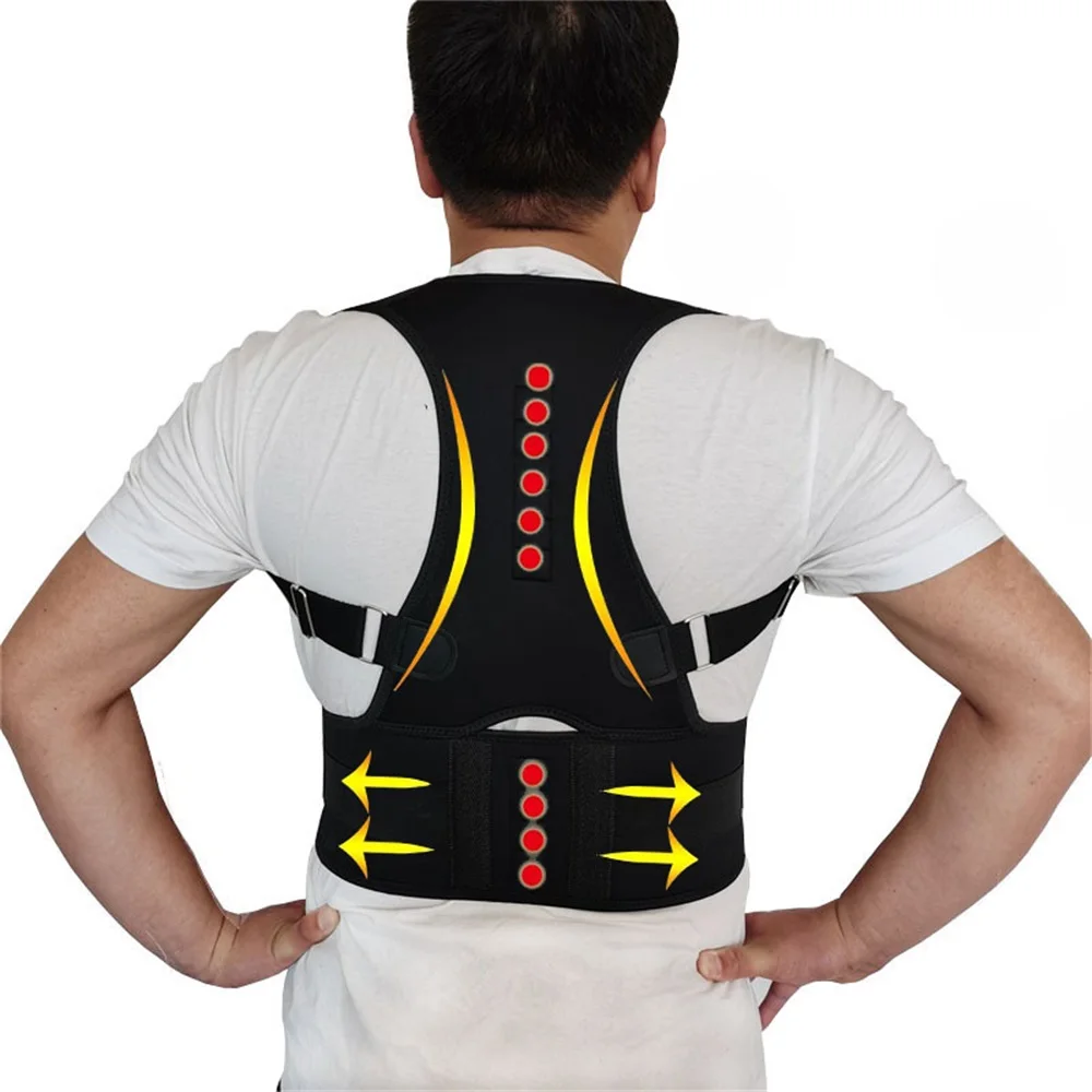 Для женщин мужчин корректор Postura обратно Поддержка повязку на плечо задняя часть