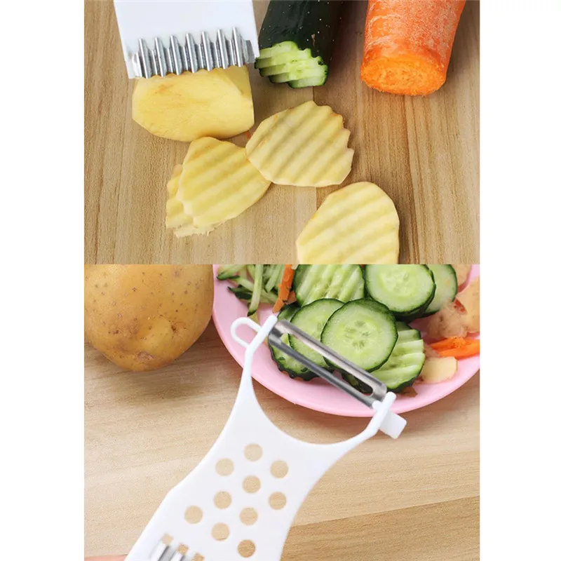 1 шт. Многофункциональный устройство резки овощей измельчитель огурец очистки