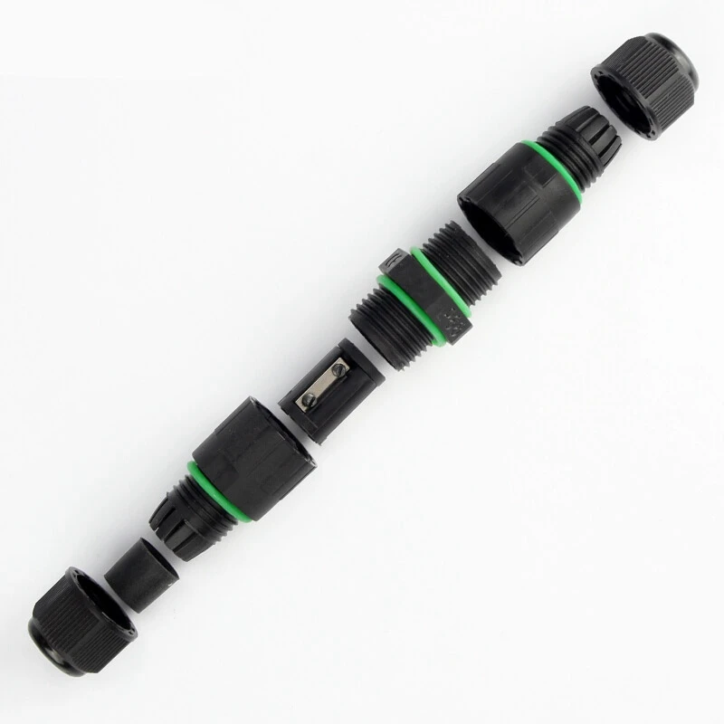 RISE-3Pin Waterproof Ip 68 Terminal Wire Connector Ca8-Pg9-3P Quickly Connected 3 Pin Sealed Ip68 Retardant Junction Boxes | Электроника