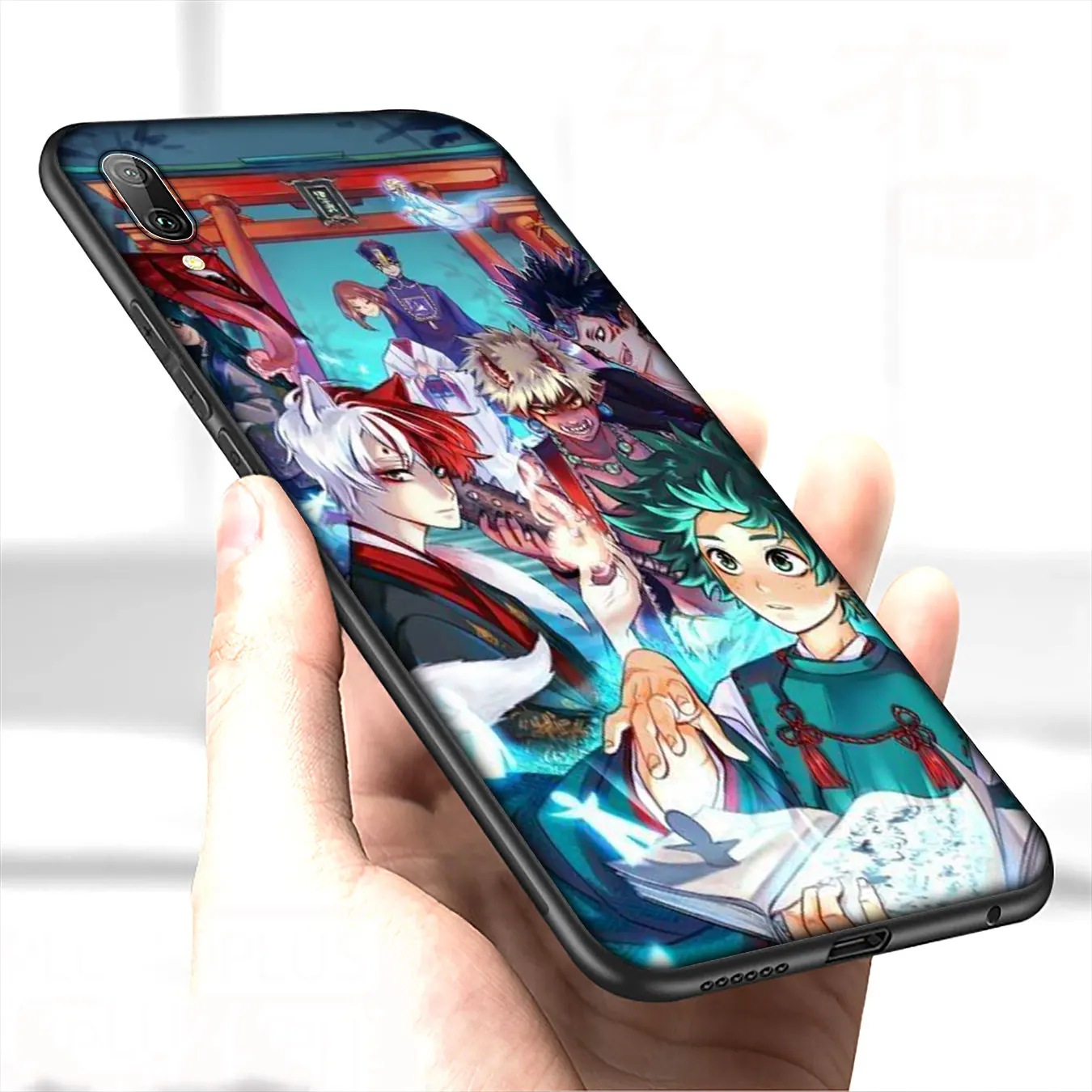 My Hero Academia Anime Academy Soft Phone Case for Huawei Y9 Y7 Y6 Prime 2019 2018 Honor 20 10 9 9X 8C 8X 8 Lite 7C 7X 7A Pro |