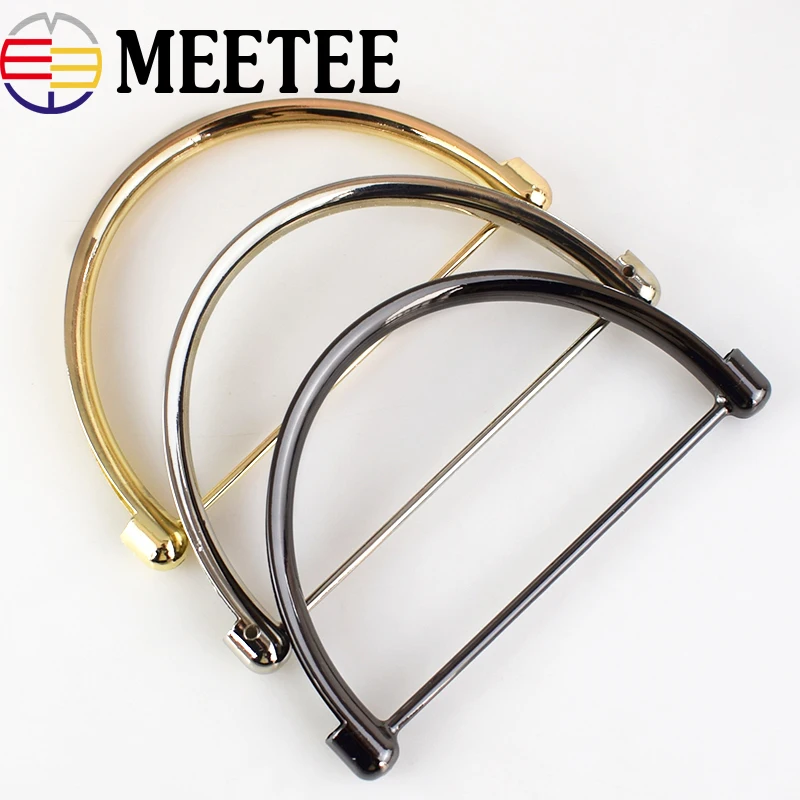 2/4 шт. кольца d формы металлическая ручка для сумки пряжки Для женщин из