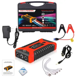car jump starter power bank output portable emergency start up charger 20000ma 600a 12v for cars booster battery starting device free global shipping
