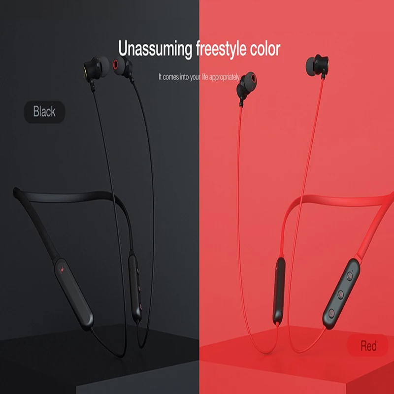 NILLKIN True Wireless Bluetooth наушники Легкие с шейным ободом Металлические магнитные