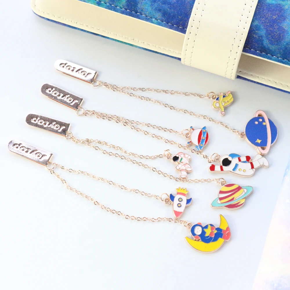 Милые офисные школьные детские ноутбуки Domikee в форме астронавта металлические