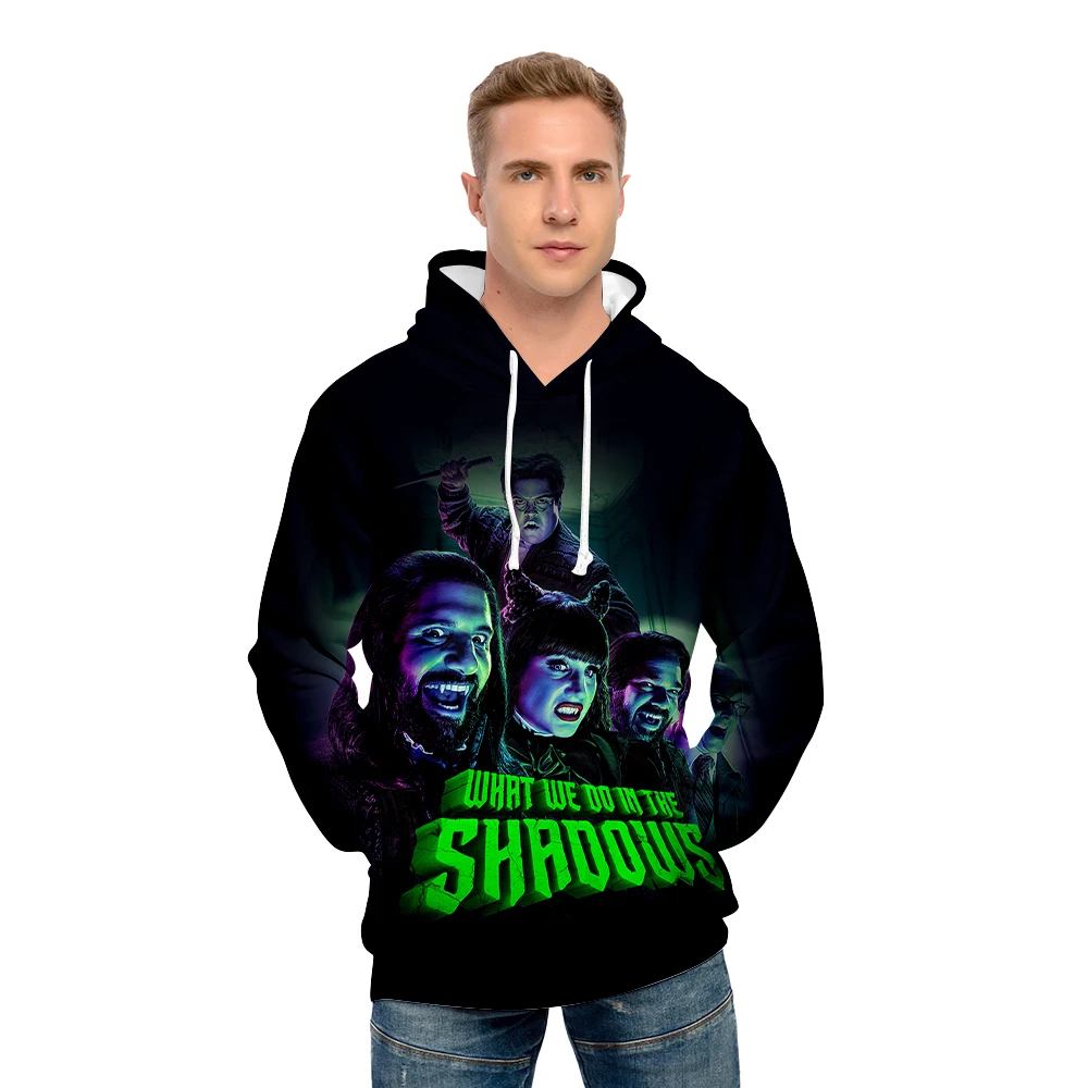 

2020 What We Do in The Shadows Hoodies 3D Sweatshirts Clothes Hoodies Hot Sale Harajuku Long Sleeve for Women Plus Size Casual