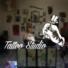 Наклейки на стену для тату-студии, виниловые наклейки на окно и стену, декоративные наклейки для интерьера комнаты, Съемные Фрески 4425