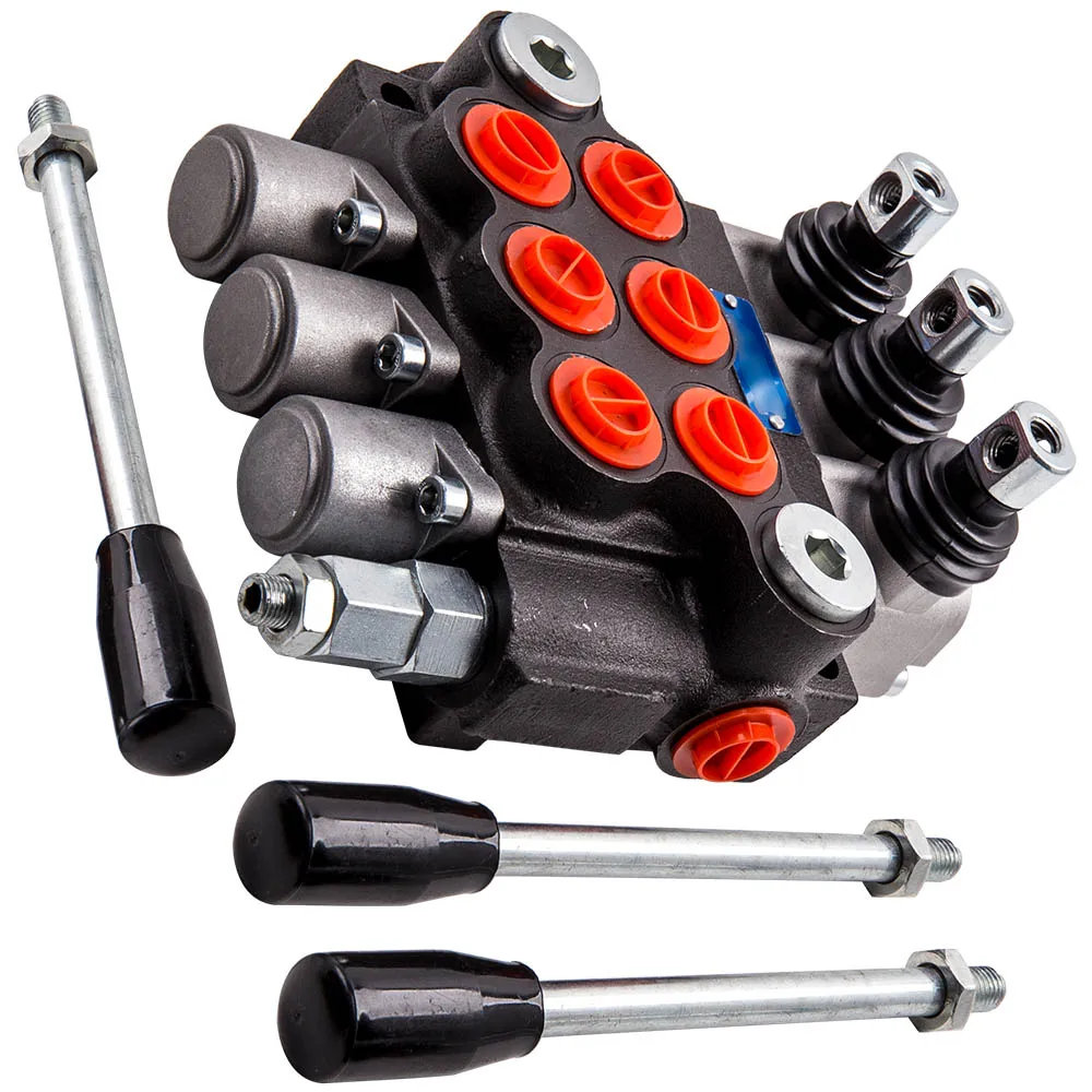 

3 шпули гидравлический клапан направленного управления 11gpm Регулируемый отпускной клапан