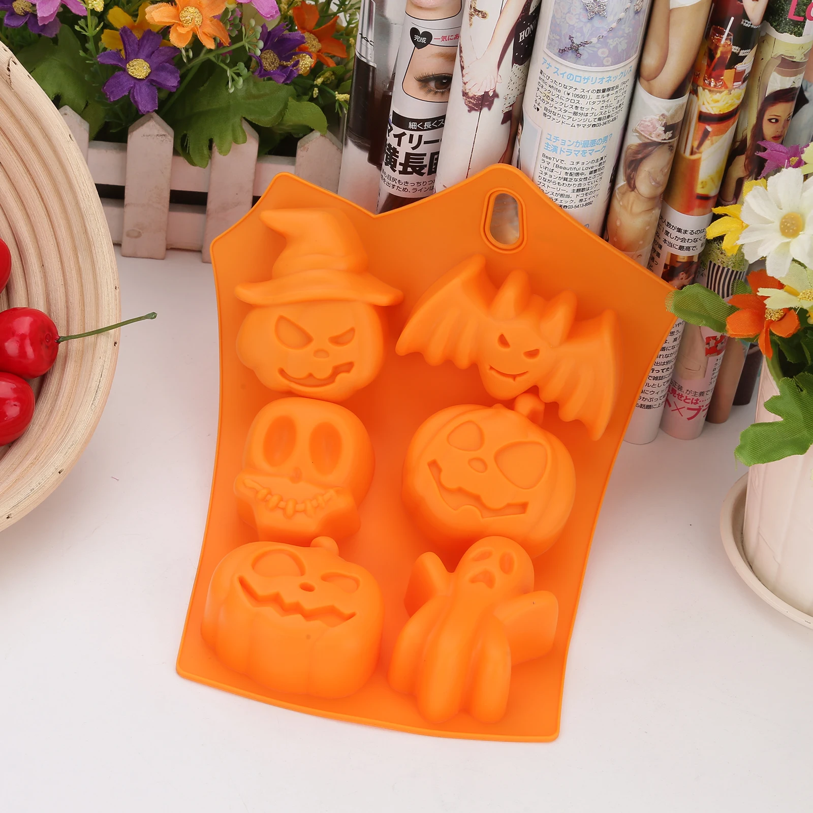 Хэллоуин креативный Торт Помадка Декор шоколадом силиконовая форма домашняя