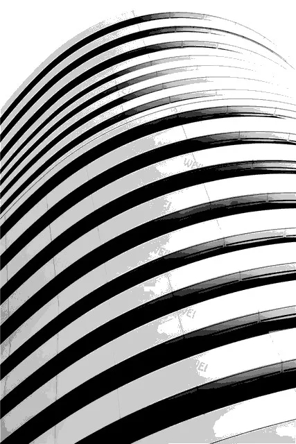 Современные черно-белые архитектурные кинофотографии стильные настенные