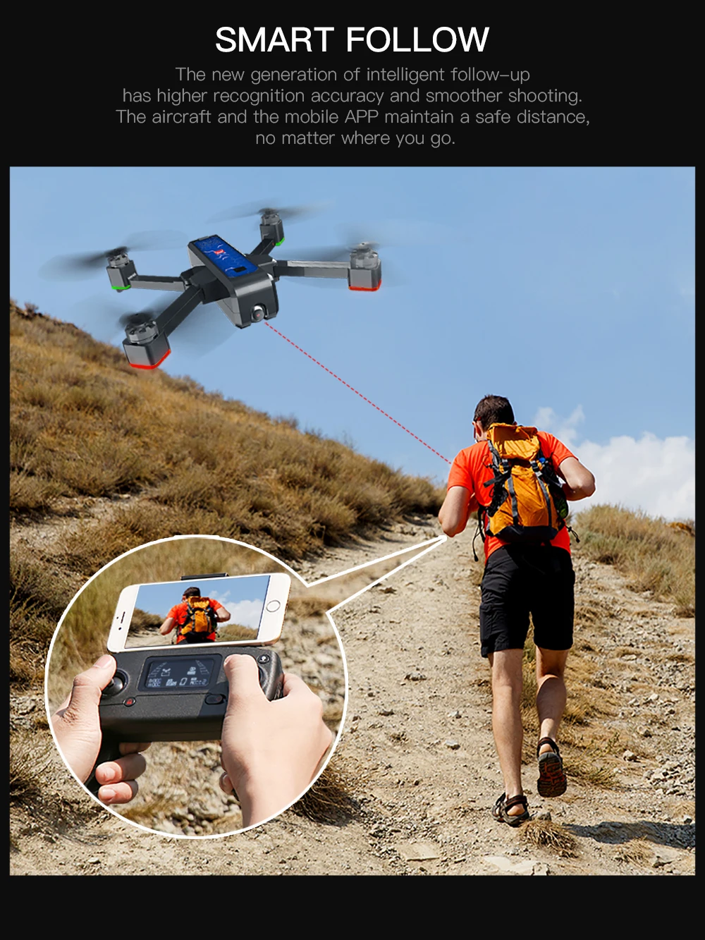B4W gps Дрон бесщеточный складной Радиоуправляемый Дрон 5G Wifi Fpv с камерой 4K антивибрационный оптический поток Радиоуправляемый квадрокоптер вертолет