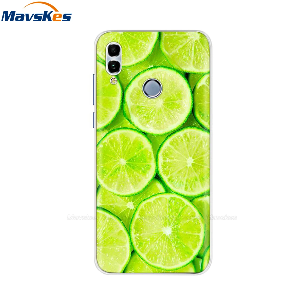 37 Huawei Honor 10 Lite чехол мягкий силиконовый милый ТПУ задняя крышка для Fundas huawei P Smart /Honor 10 удобный телефонный футляр сумки - Цвет: 37