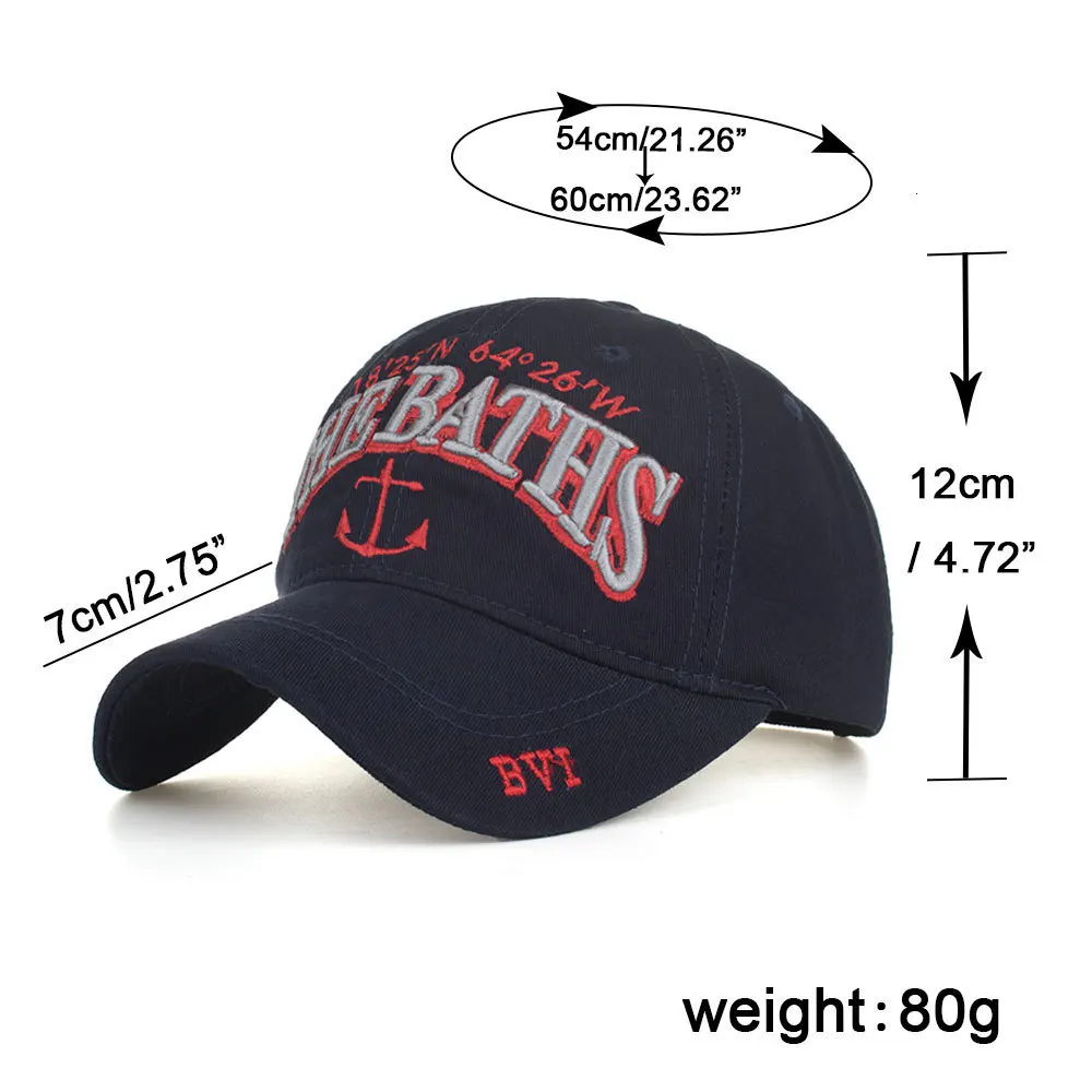 Много красивых Xia Алфавит якорь вышитая бейсбольная Кепка остроконечная шляпа от